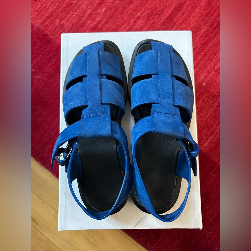 The Row Fisherman Sandals — dust bag & box included